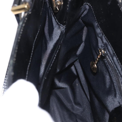 Gucci Vintage Handbag Leather, BLACK, LEATHER, Handbag