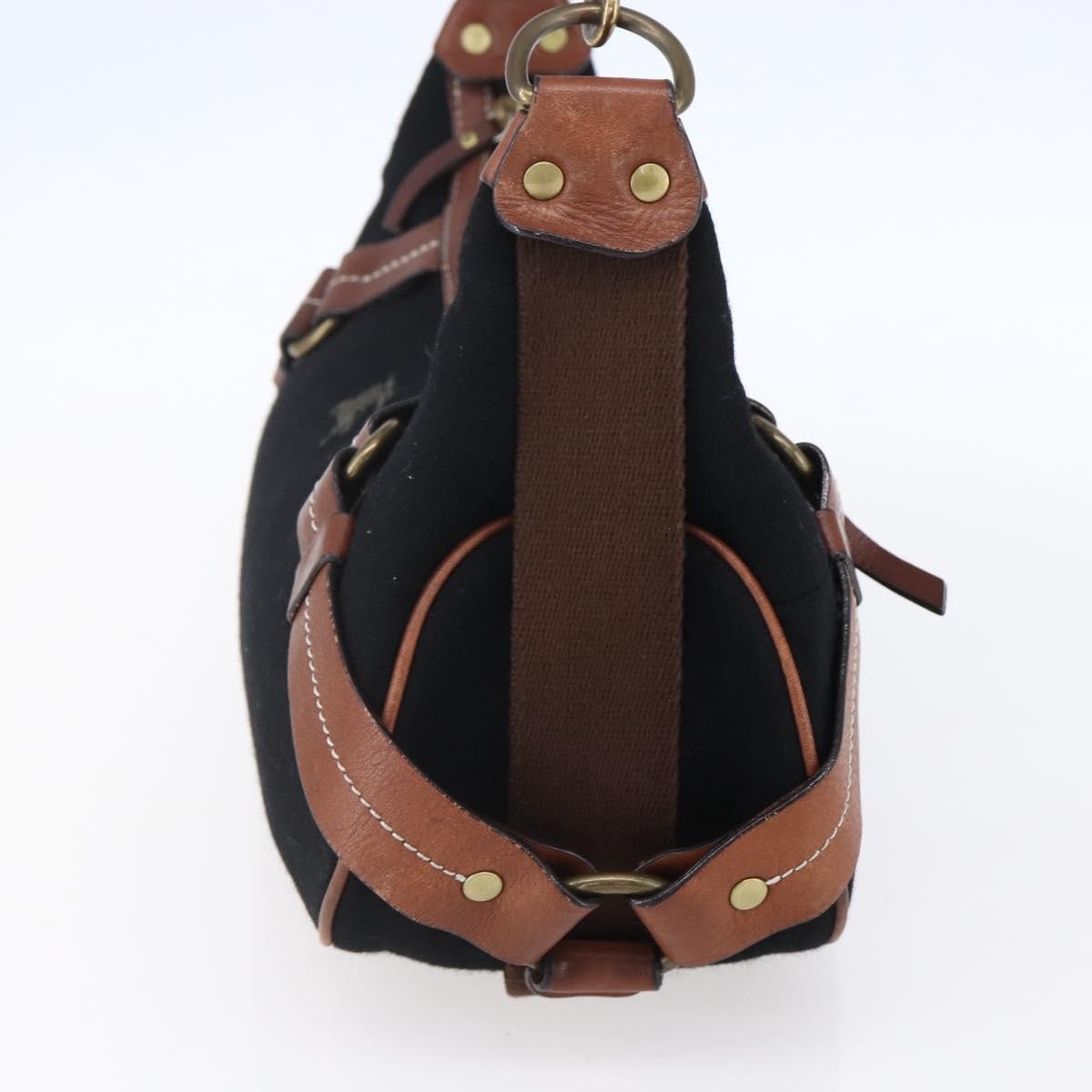 Burberry Blue Label shoulder bag Wool, BLACK, WOOL, Shoulder bag