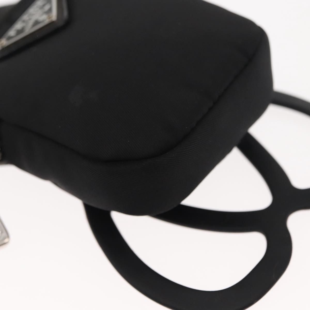 Prada Cargo Phone Holder Crossbody Bag Tessuto, BLACK, NYLON, Crossbody bag