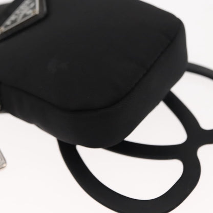 Prada Cargo Phone Holder Crossbody Bag Tessuto, BLACK, NYLON, Crossbody bag