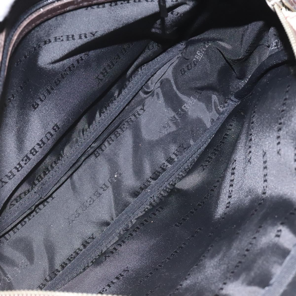 Burberry Nova check Shoulder bag Canvas, BEIGE, CANVAS, Shoulder bag