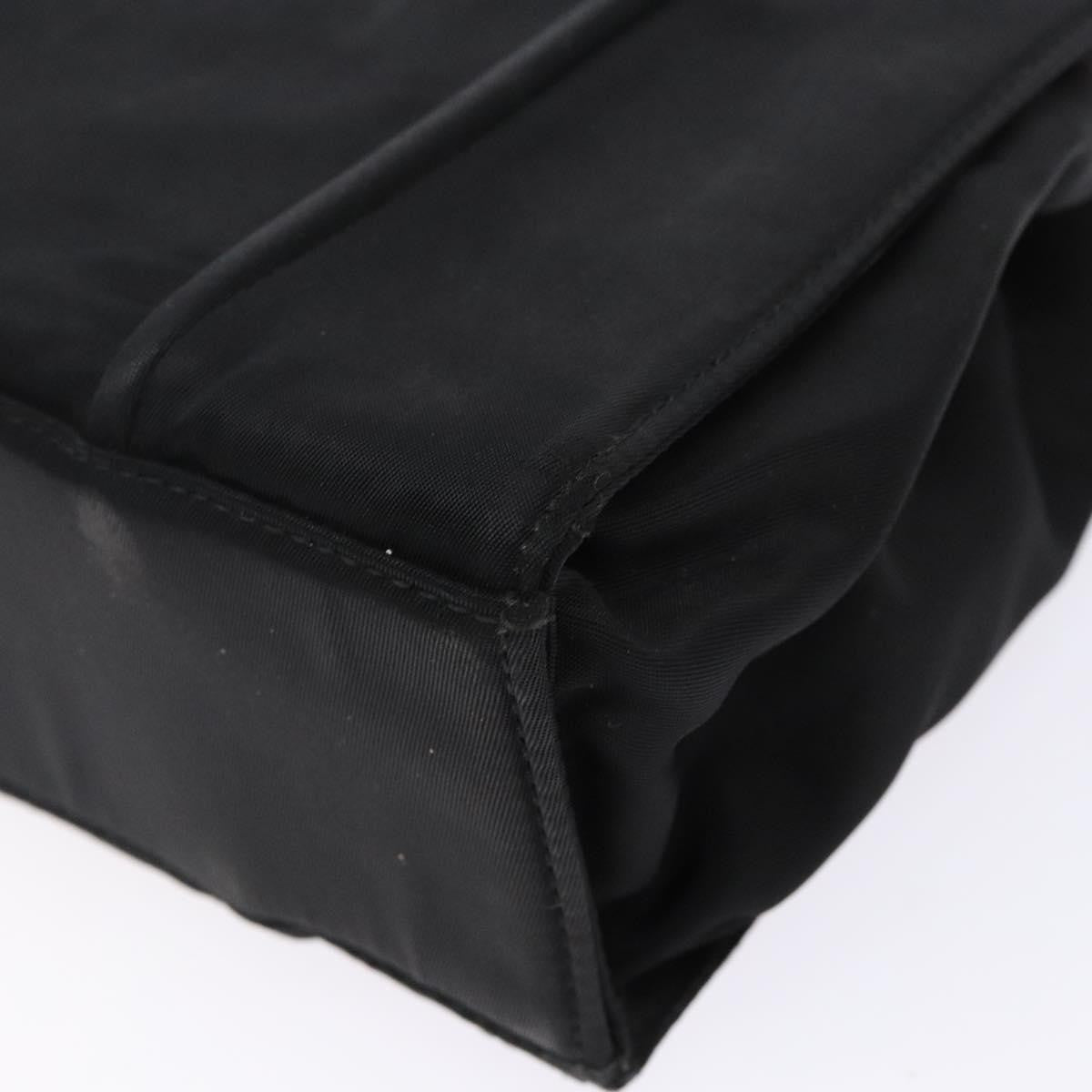 Prada cabas tessuto nylon, Black, Nylon, Handbag