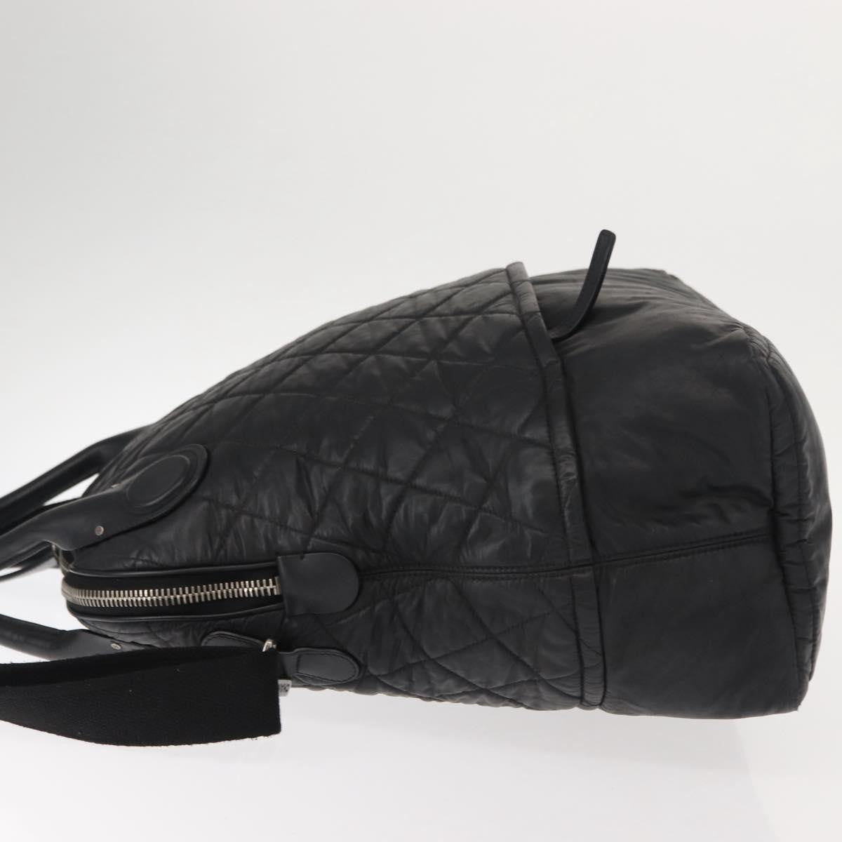 Chanel Vertical Sport Weekender Bag Quilted Nylon, BLACK, NYLON, Travel bag