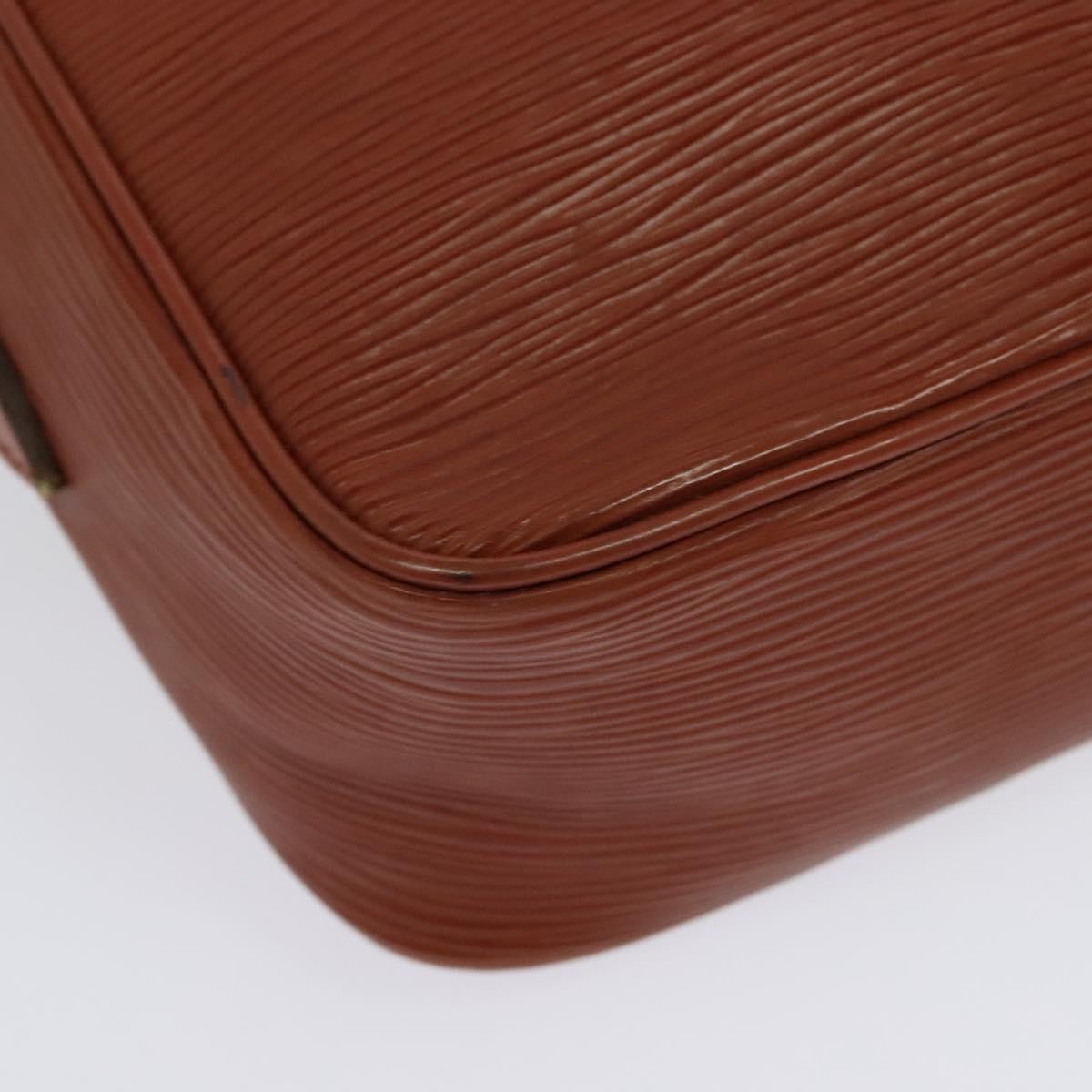 Louis Vuitton Trocadero Handbag Epi Leather, BROWN, LEATHER, Shoulder bag