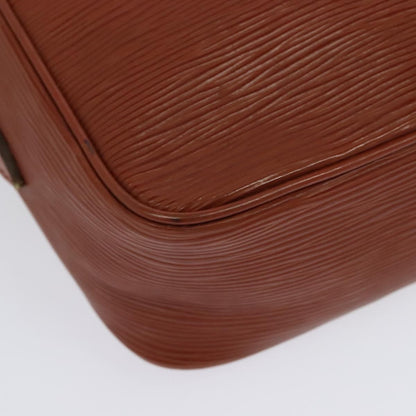 Louis Vuitton Trocadero Handbag Epi Leather, BROWN, LEATHER, Shoulder bag