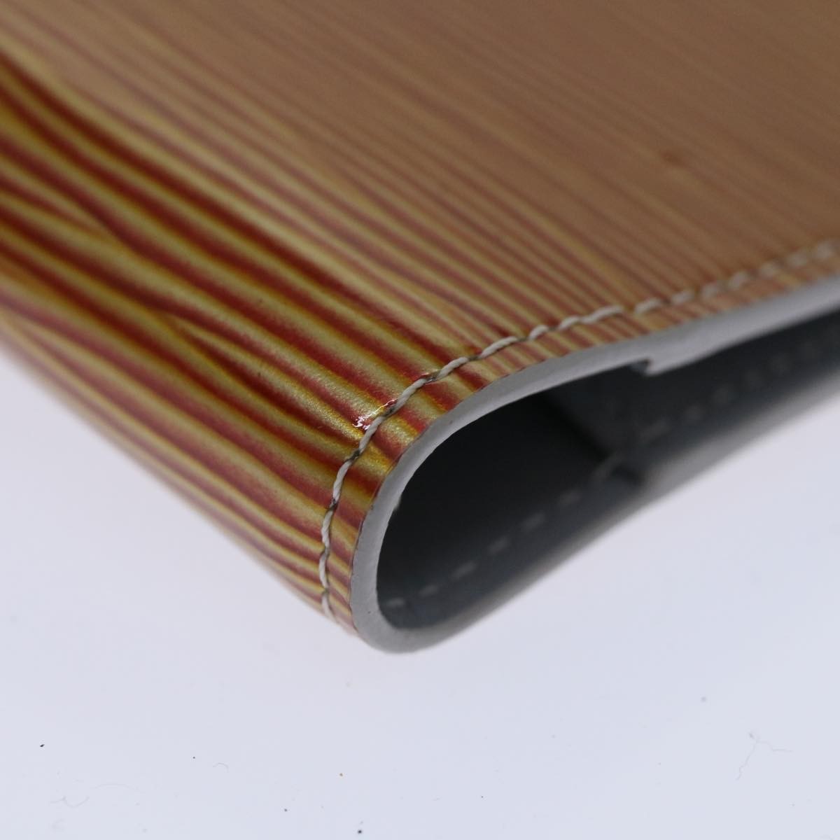 Louis Vuitton Agenda Cover Epi Leather, ORANGE, PATENT_LEATHER, Wallets