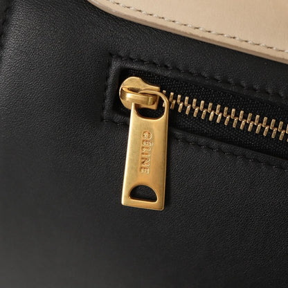 Celine Tricolor Trapeze Bag Leather, MULTICOLOUR, LEATHER, Handbag