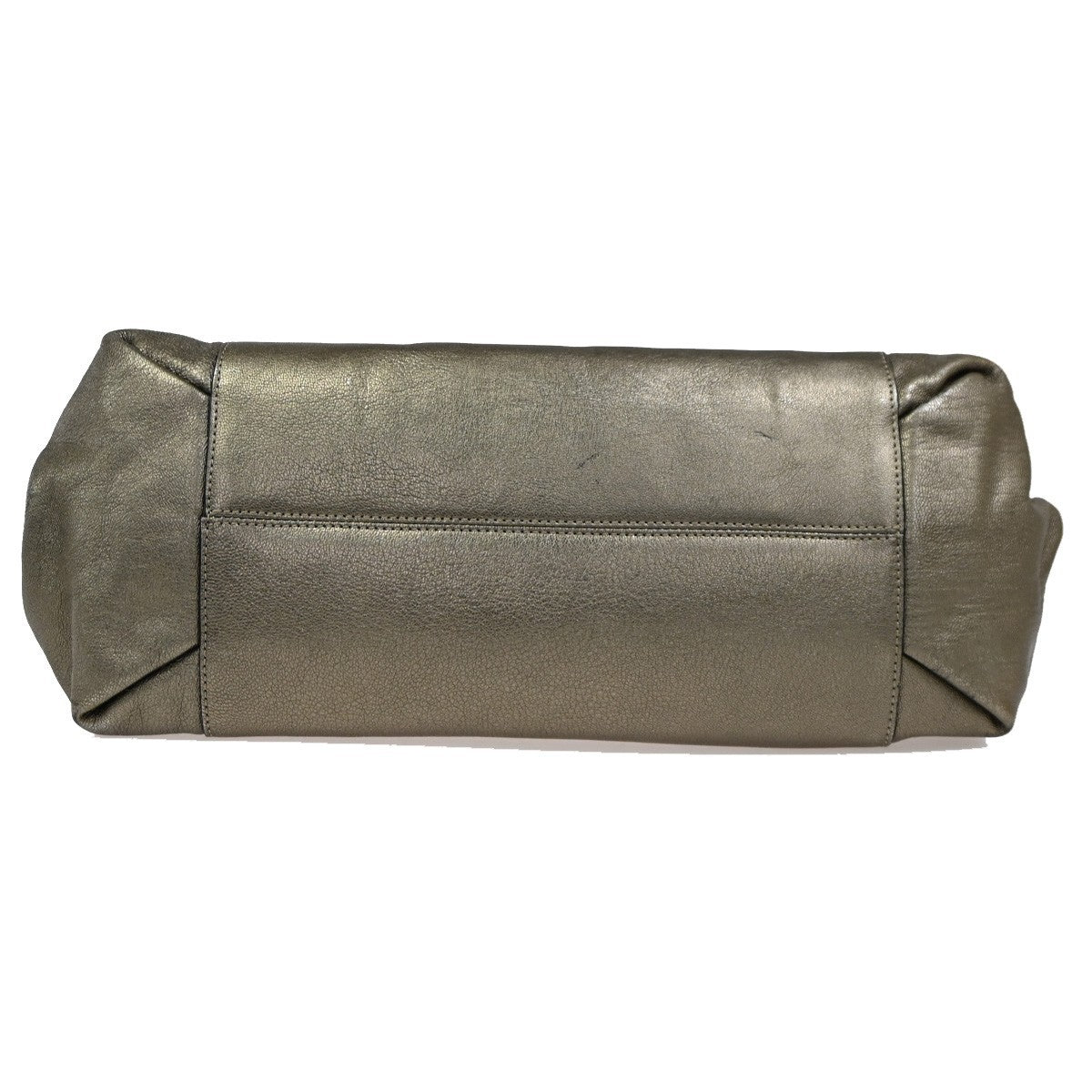 Loewe Anagram Tote Leather, GOLD, LEATHER, Tote bag