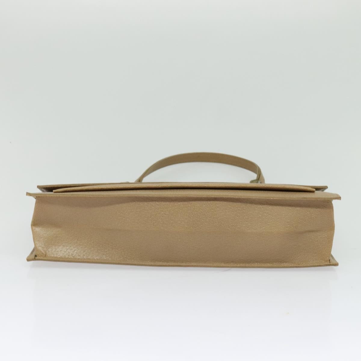 Gucci Vintage Shoulder Bag Leather, BEIGE, LEATHER, Shoulder bag