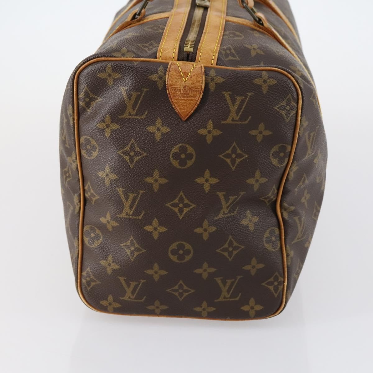 Louis Vuitton Sac Souple Handbag Monogram Canvas, BROWN, CANVAS, Travel bag