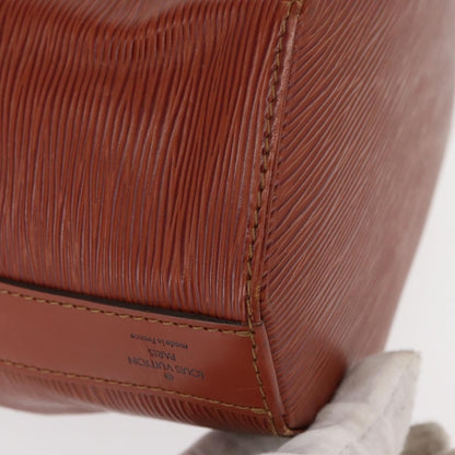 Louis Vuitton Vintage Sac d'Epaule Handbag Epi Leather, BROWN, LEATHER, Shoulder bag