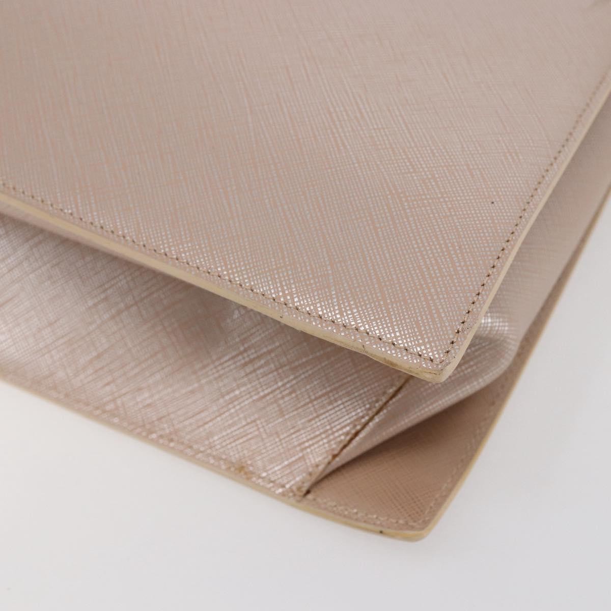 Salvatore Ferragamo Gancini handbag Leather, PINK, LEATHER, Handbag