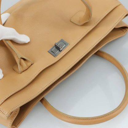 Chanel Reissue Cerf Executive Tote Leather, BROWN, LEATHER, Tote bag