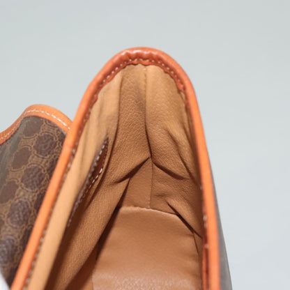 Celine Triomphe vintage handbag Macadam canvas, BROWN, CANVAS, Handbag