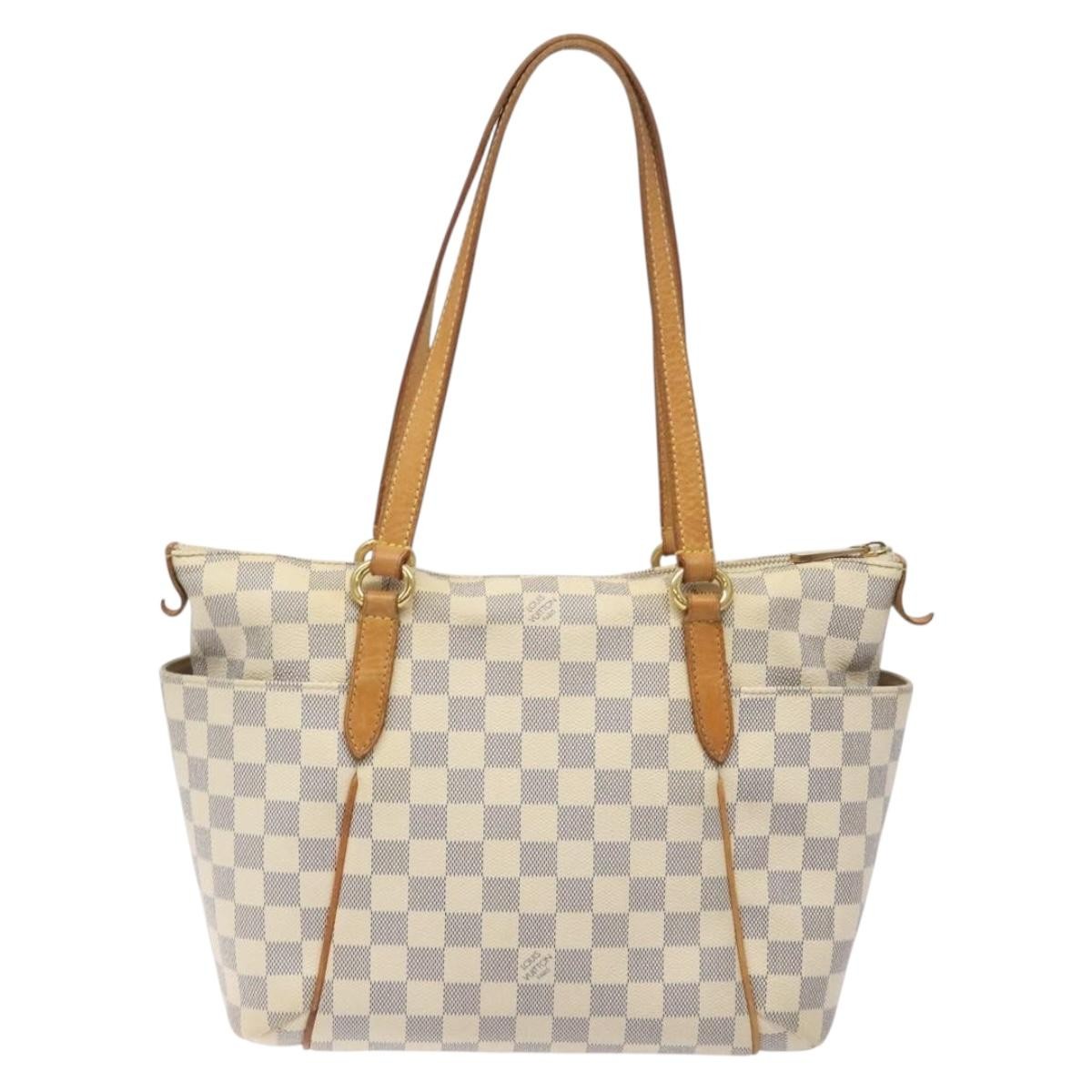 Louis Vuitton Totally Handbag Damier azur, MULTICOLOUR, CANVAS, Handbag