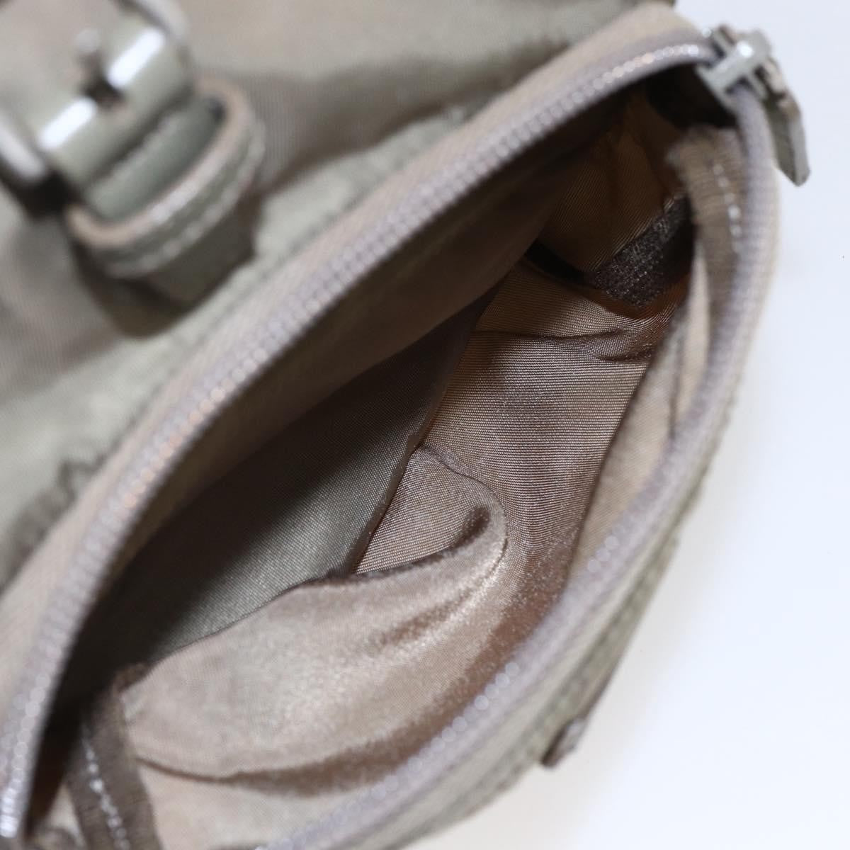 Prada Front Pocket Buckle Backpack Nylon, BEIGE, NYLON, Backpack