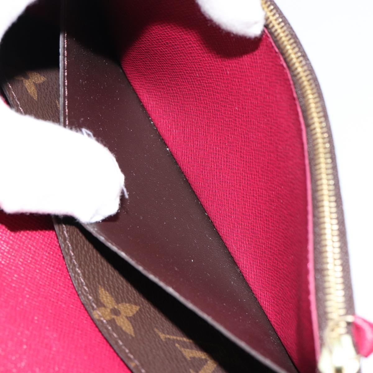 Louis Vuitton Emilie Wallet Monogram Canvas, BROWN, CANVAS, Wallets