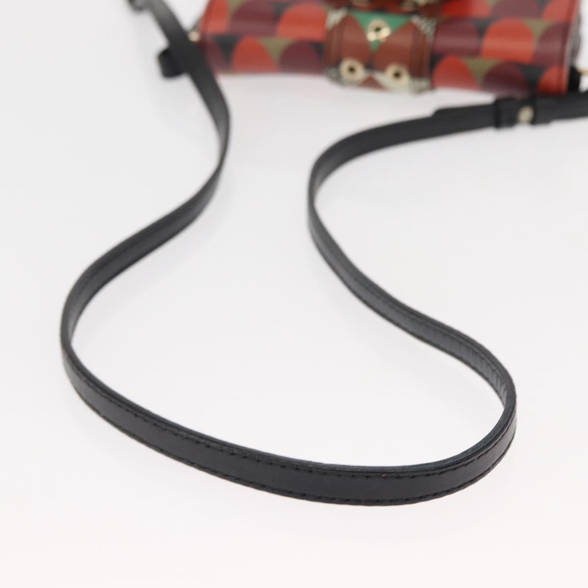 Valentino Garavani Glam Lock Shoulder Bag Printed Leather, MULTICOLOUR, LEATHER, Shoulder bag