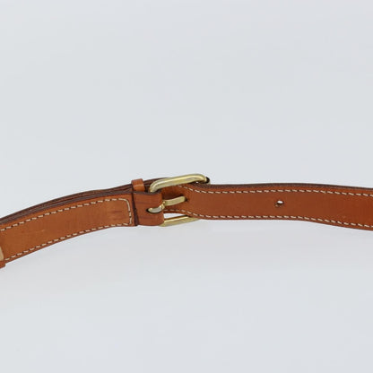 Celine Vintage Macadam Shoulder Bag Canvas and Leather, BROWN, CANVAS, Shoulder bag