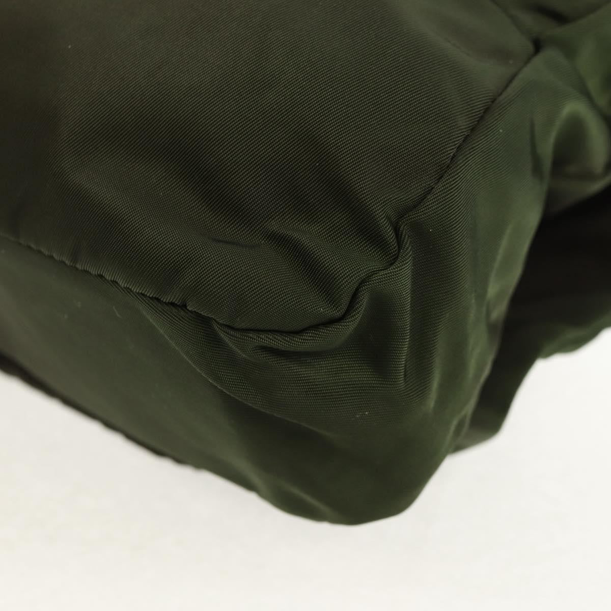 Prada Vintage Shoulder Bag Tessuto, KHAKI, NYLON, Shoulder bag