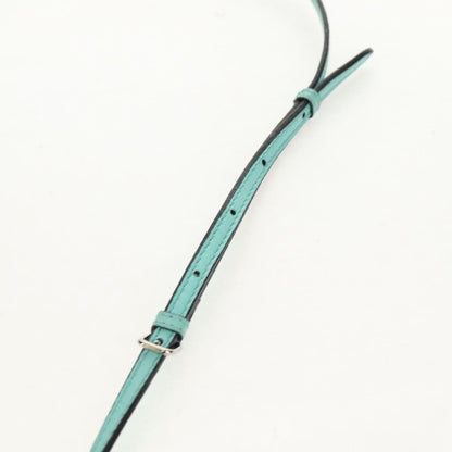 Fendi Peekaboo Bag Leather, TURQUOISE, LEATHER, Handbag