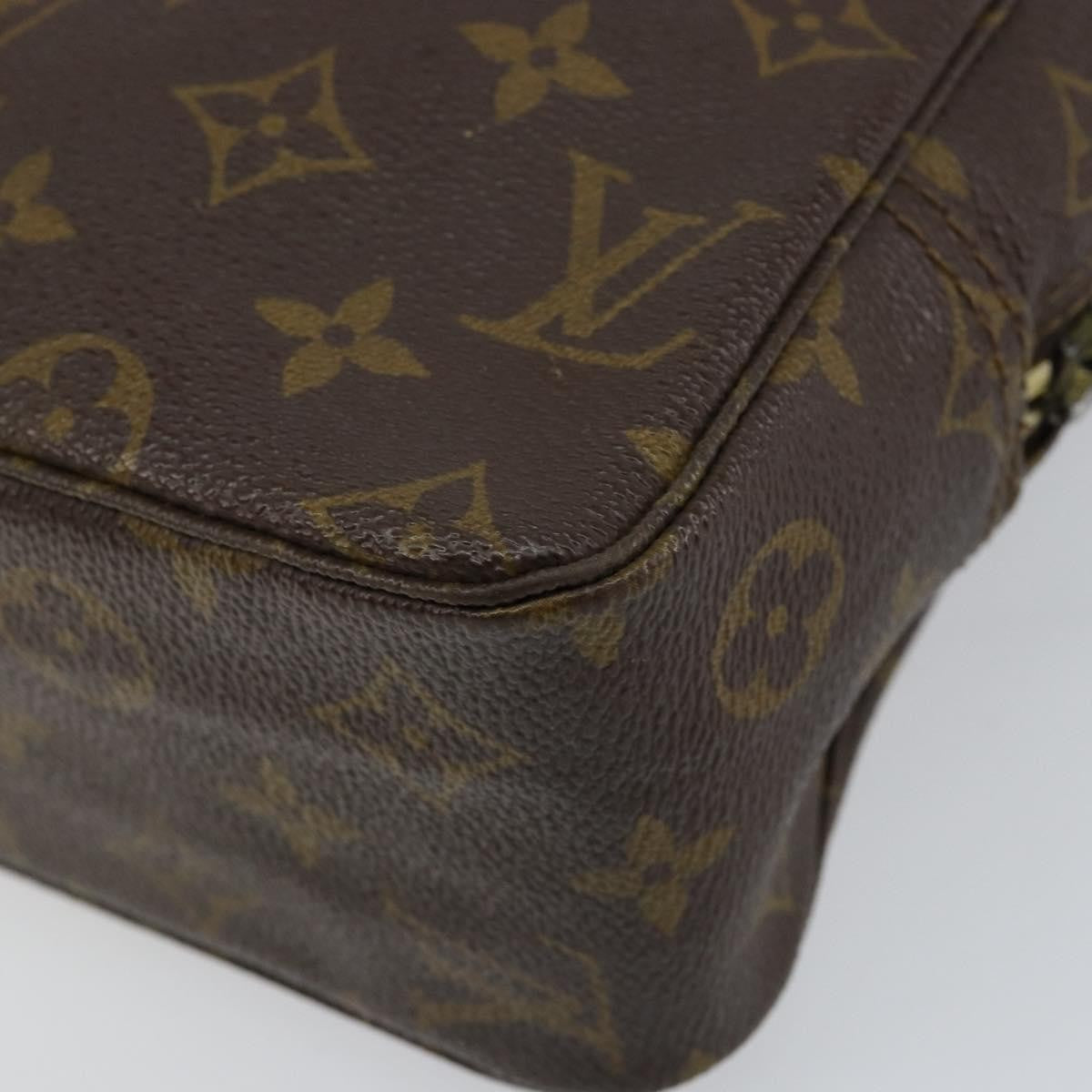 Louis Vuitton Trousse Toilette Monogram Canvas, BROWN, CANVAS, Clutche & pouche
