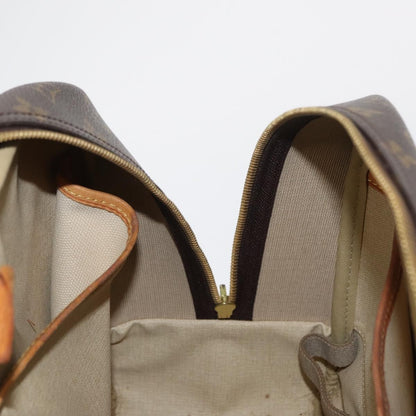 Louis Vuitton Deauville Handbag Monogram Canvas, BROWN, CANVAS, Handbag