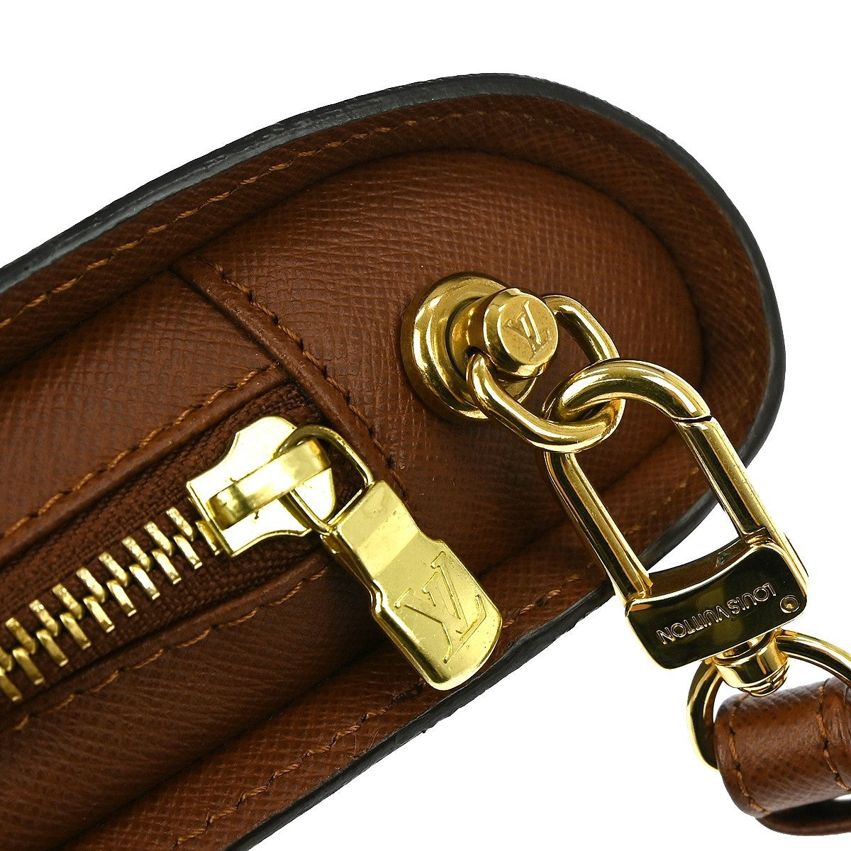 Louis Vuitton Pochette Orsay Monogram Canvas, BROWN, CANVAS, Clutche & pouche