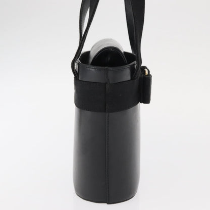 Salvatore Ferragamo Vara Bow Top Handle Bucket Bag Leather, BLACK, LEATHER, Handbag