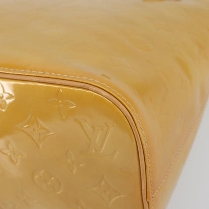 Louis Vuitton Houston Handbag Monogram Vernis, BEIGE, PATENT_LEATHER, Handbag