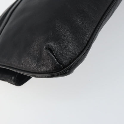 Givenchy 4G pouch Leather, BLACK, LEATHER, Clutche & pouche