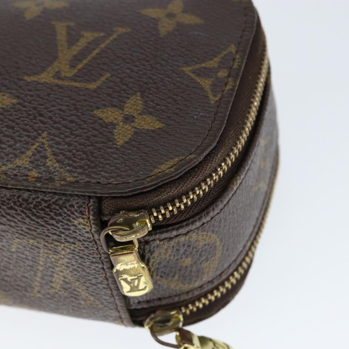 Louis Vuitton Pochette Accessoires Monogram Canvas, BROWN, CANVAS, Clutche & pouche