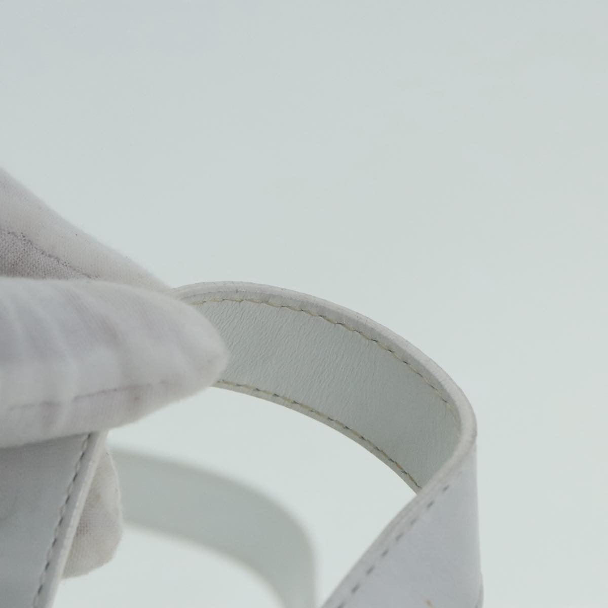 Salvatore Ferragamo Gancini Backpack Leather, WHITE, LEATHER, Backpack