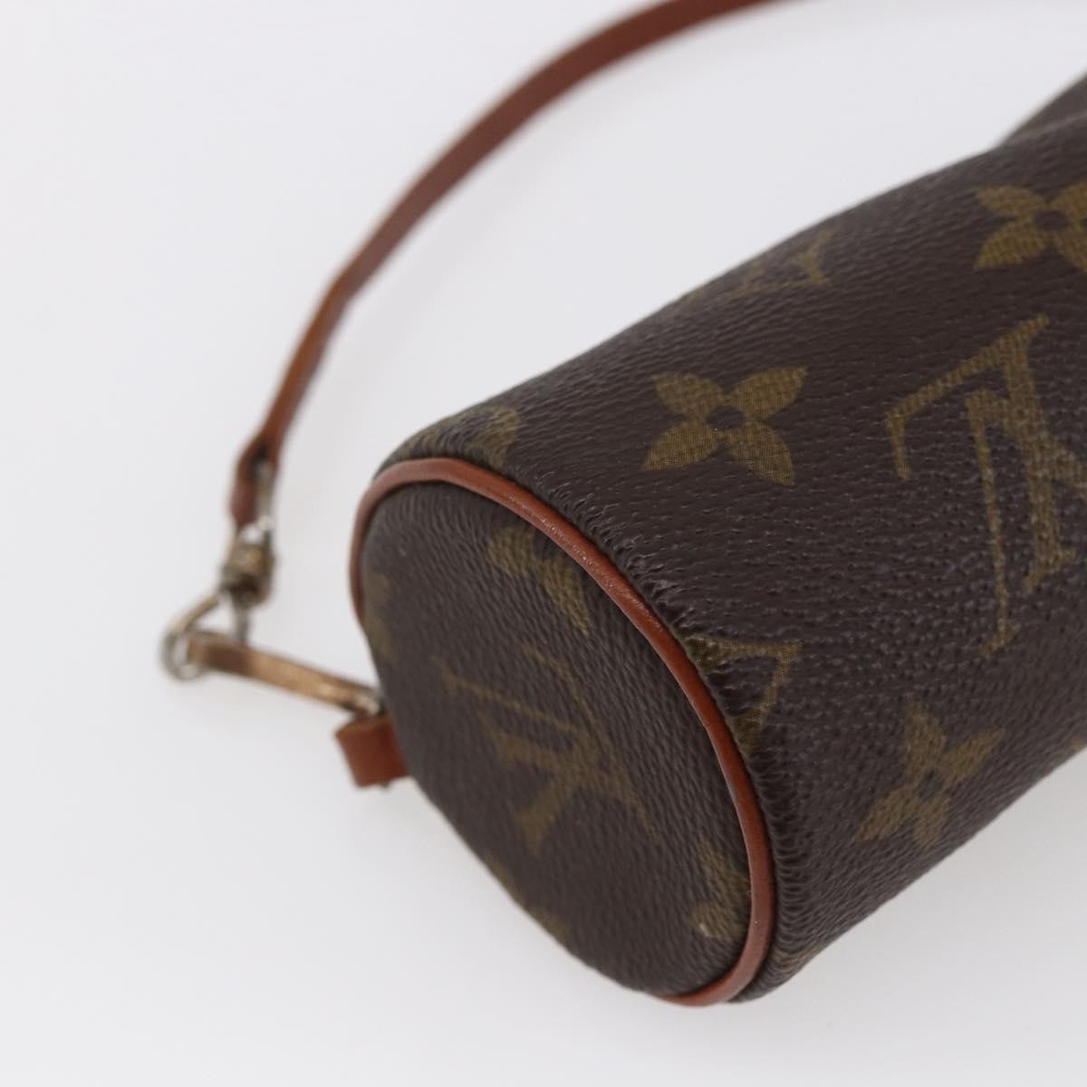 Louis Vuitton Papillon Pochette Monogram Canvas, BROWN, CANVAS, Clutche & pouche