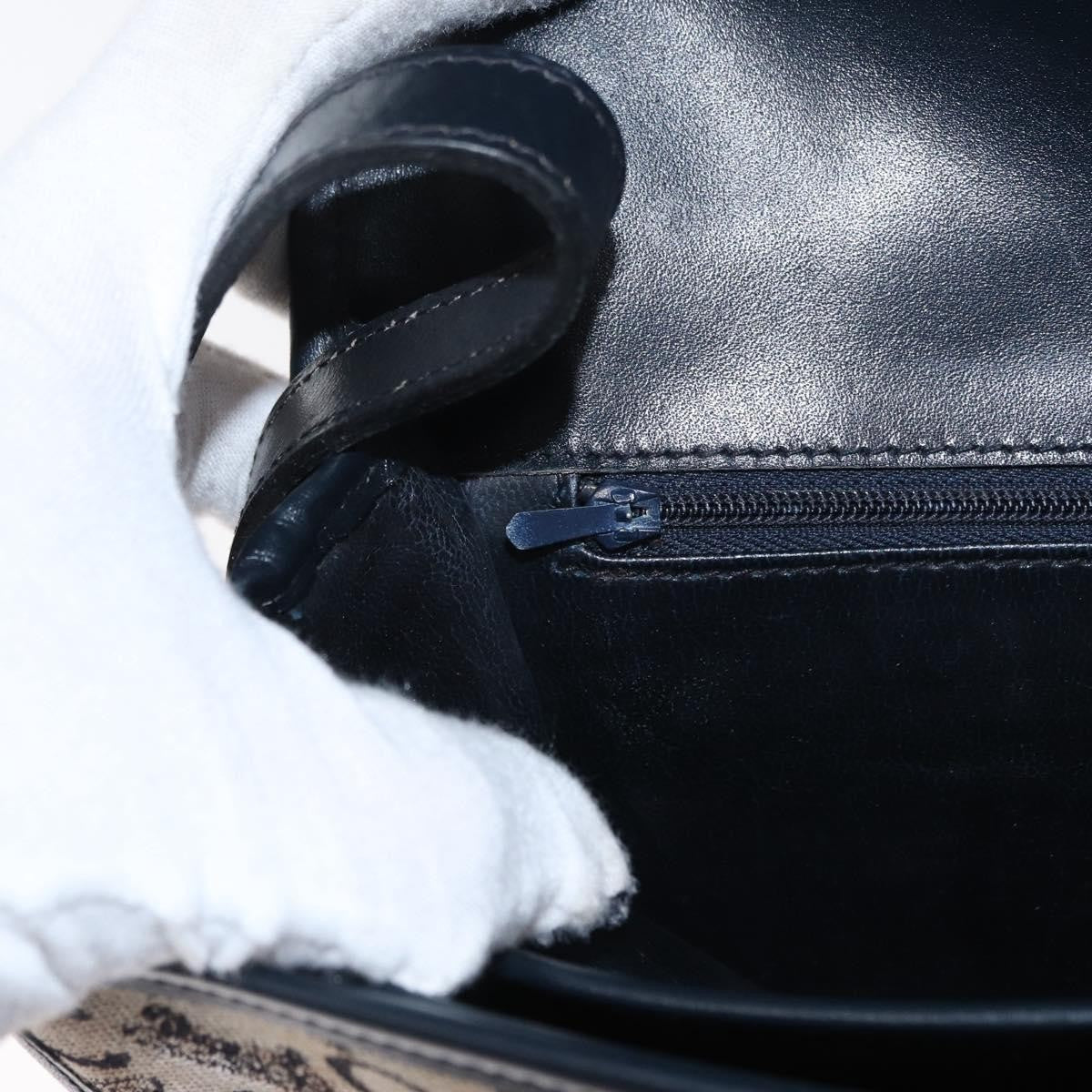 Celine C Sulky Shoulder bag Canvas, NAVY, CANVAS, Shoulder bag