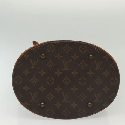 Louis Vuitton Bucket Bag Monogram Canvas, BROWN, CANVAS, Handbag