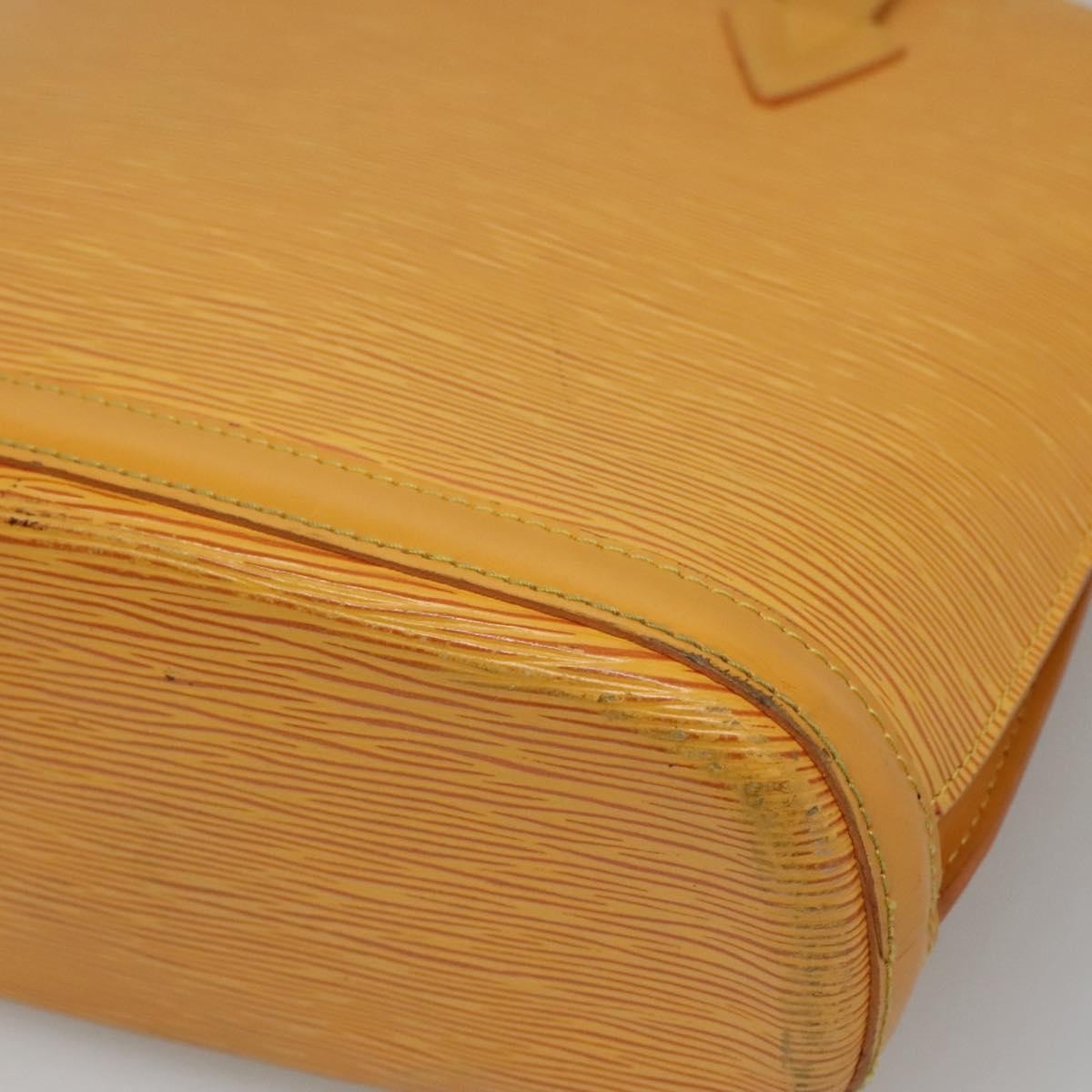 Louis Vuitton Lussac Handbag Epi Leather, YELLOW, LEATHER, Shoulder bag