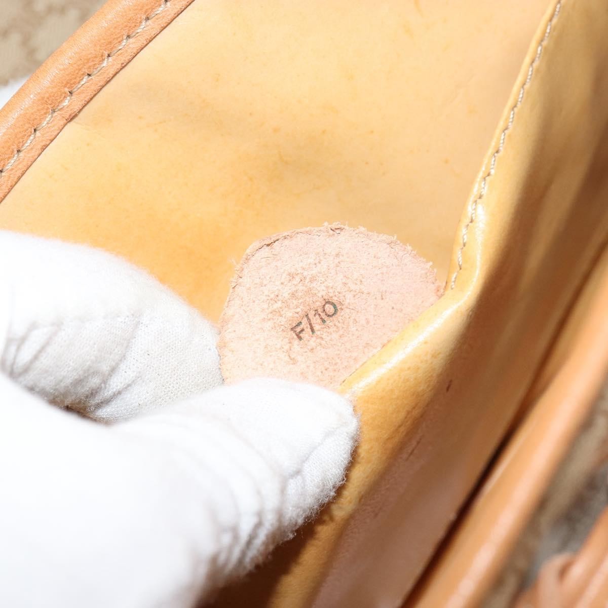 Celine Vintage Macadam Shoulder Bag Canvas and Leather, BEIGE, CANVAS, Shoulder bag