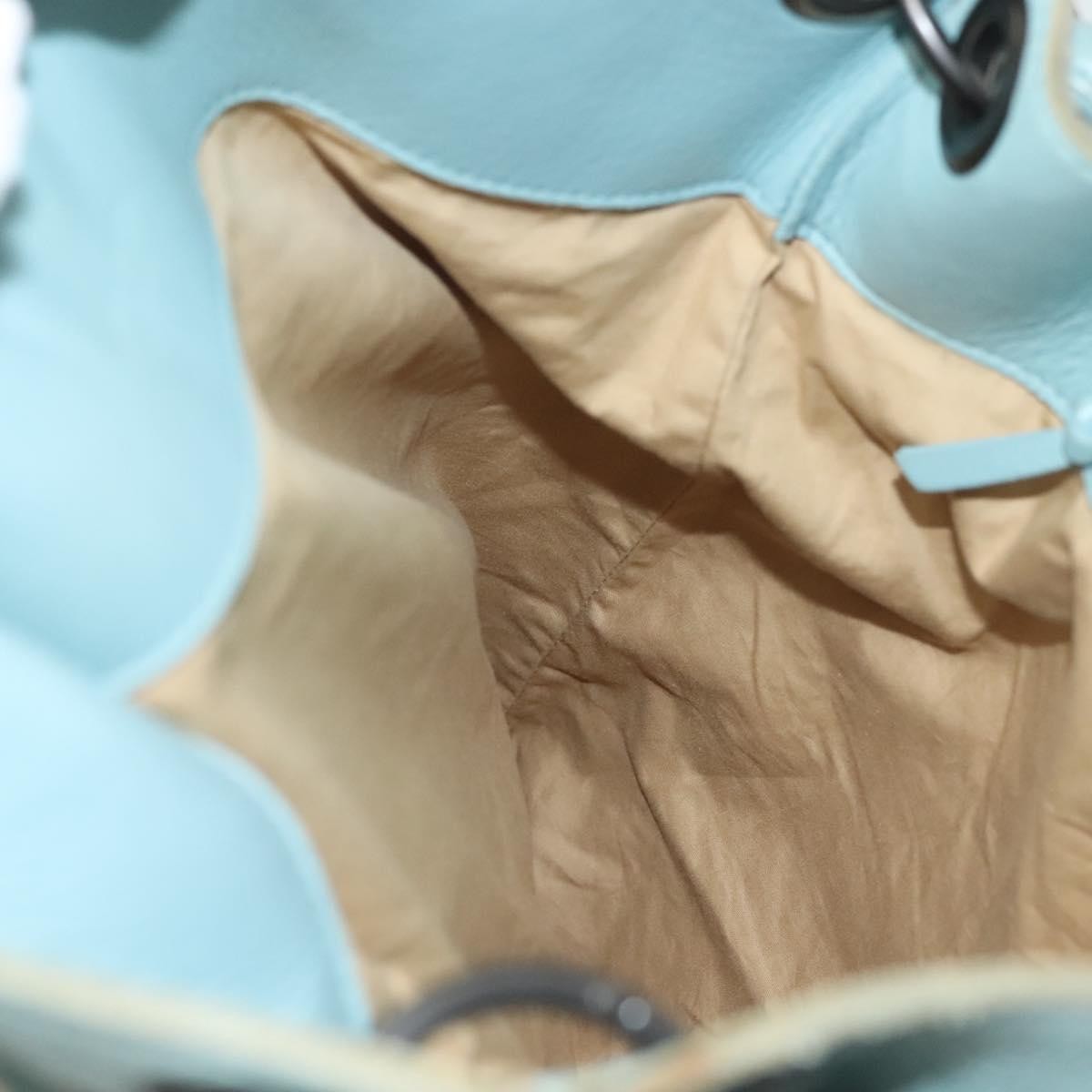 Bottega Veneta Front Zip Hobo Leather, BLUE, LEATHER, Handbag