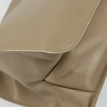 Gucci Vintage Shoulder Bag Leather, BEIGE, LEATHER, Shoulder bag