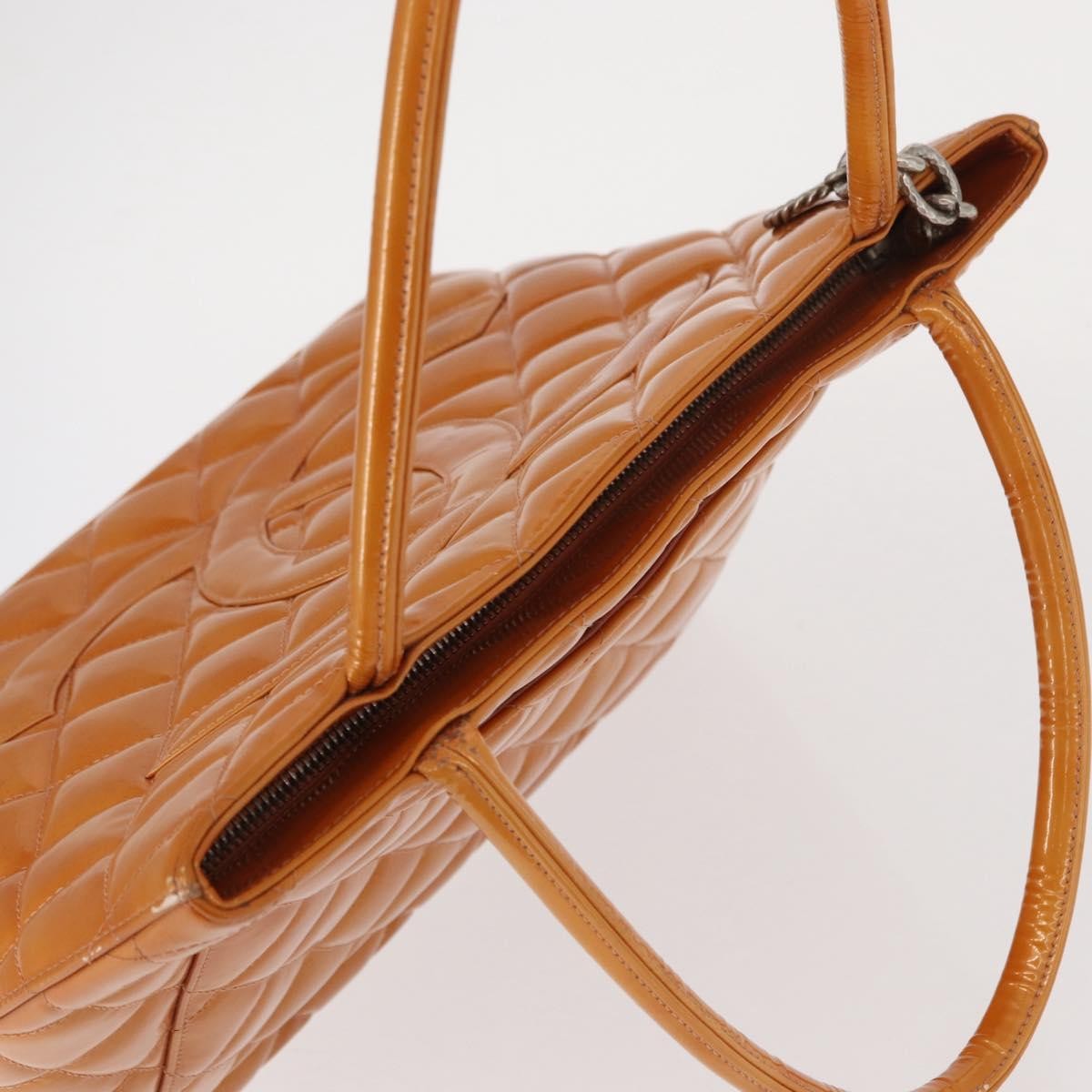 Chanel Medallion Tote Quilted Patent, BEIGE, PATENT_LEATHER, Tote bag