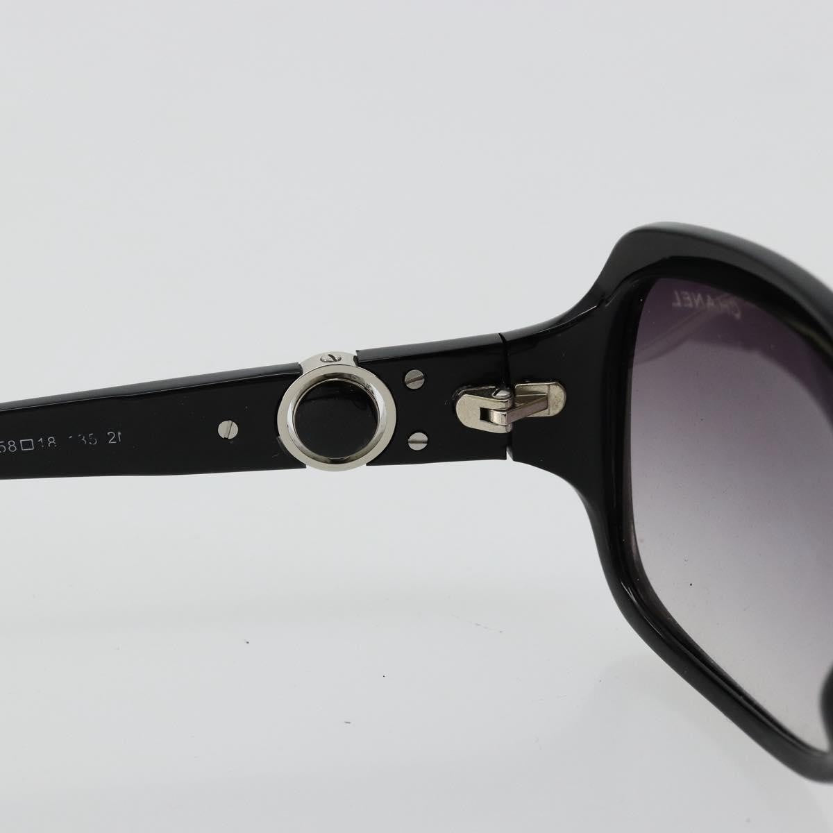 Chanel Logo CC Sunglasses Plastic, Black, Plastic, Sunglasses