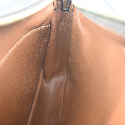 Louis Vuitton Compiegne Canvas, BROWN, LEATHER, Clutche & pouche