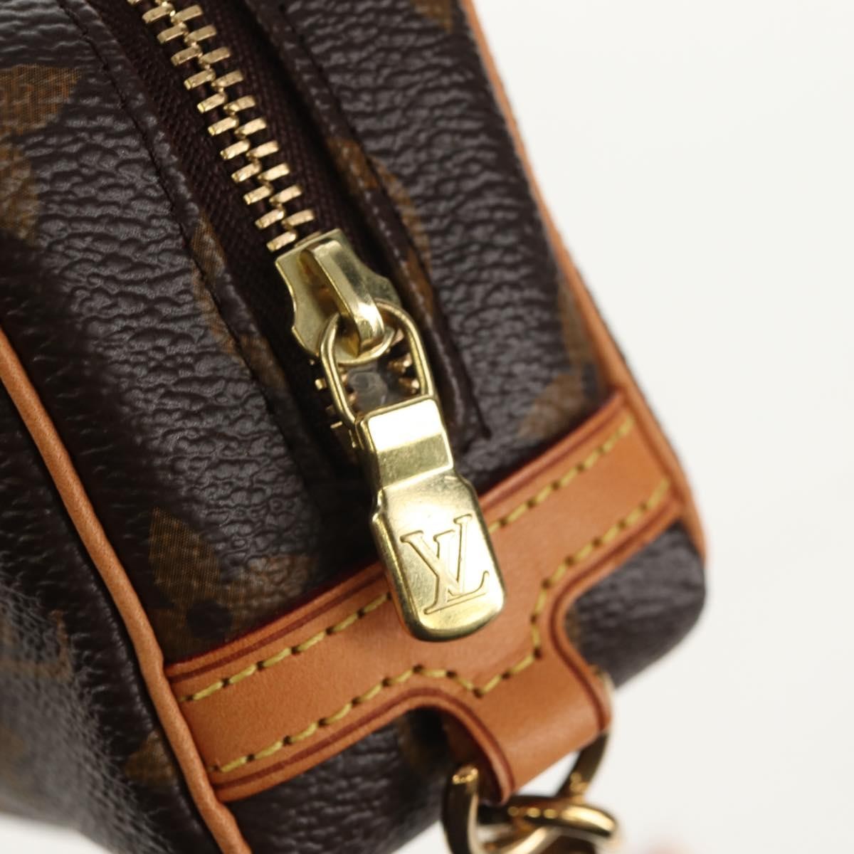 Louis Vuitton Wapity Trousse Pouch Monogram Canvas, BROWN, CANVAS, Clutche & pouche