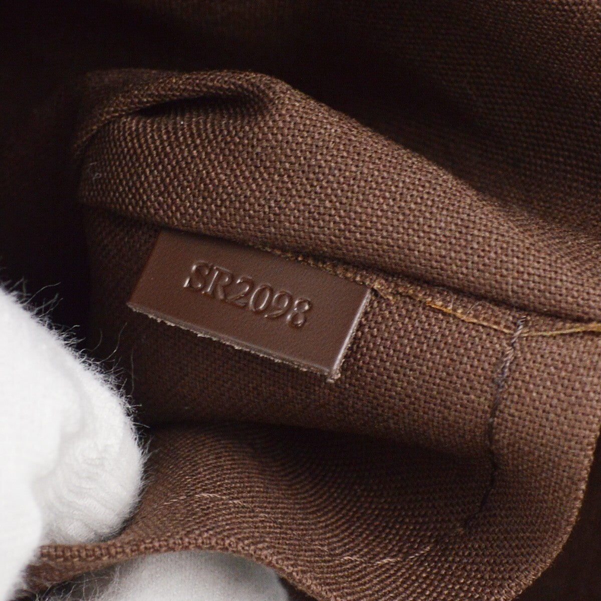 Louis Vuitton Brooklyn Handbag Damier, BROWN, CANVAS, Shoulder bag