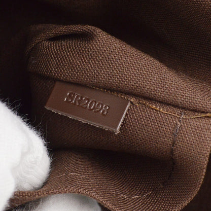 Louis Vuitton Brooklyn Handbag Damier, BROWN, CANVAS, Shoulder bag