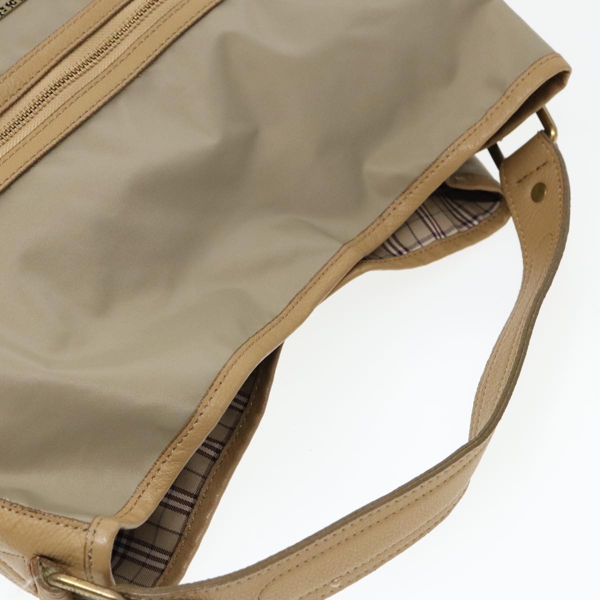 Burberry Blue Label shoulder bag Nylon, BEIGE, NYLON, Shoulder bag