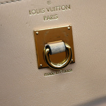 Louis Vuitton City Steamer Handbag Leather, BLACK, LEATHER, Handbag