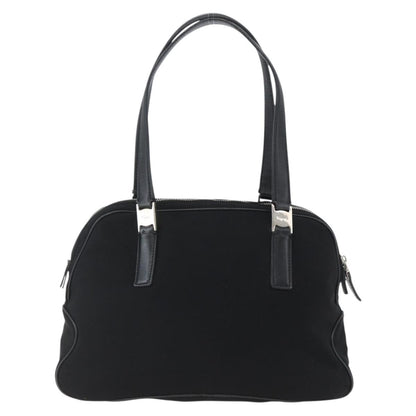 Salvatore Ferragamo Vintage Handbag Nylon, Black, Nylon, Handbag