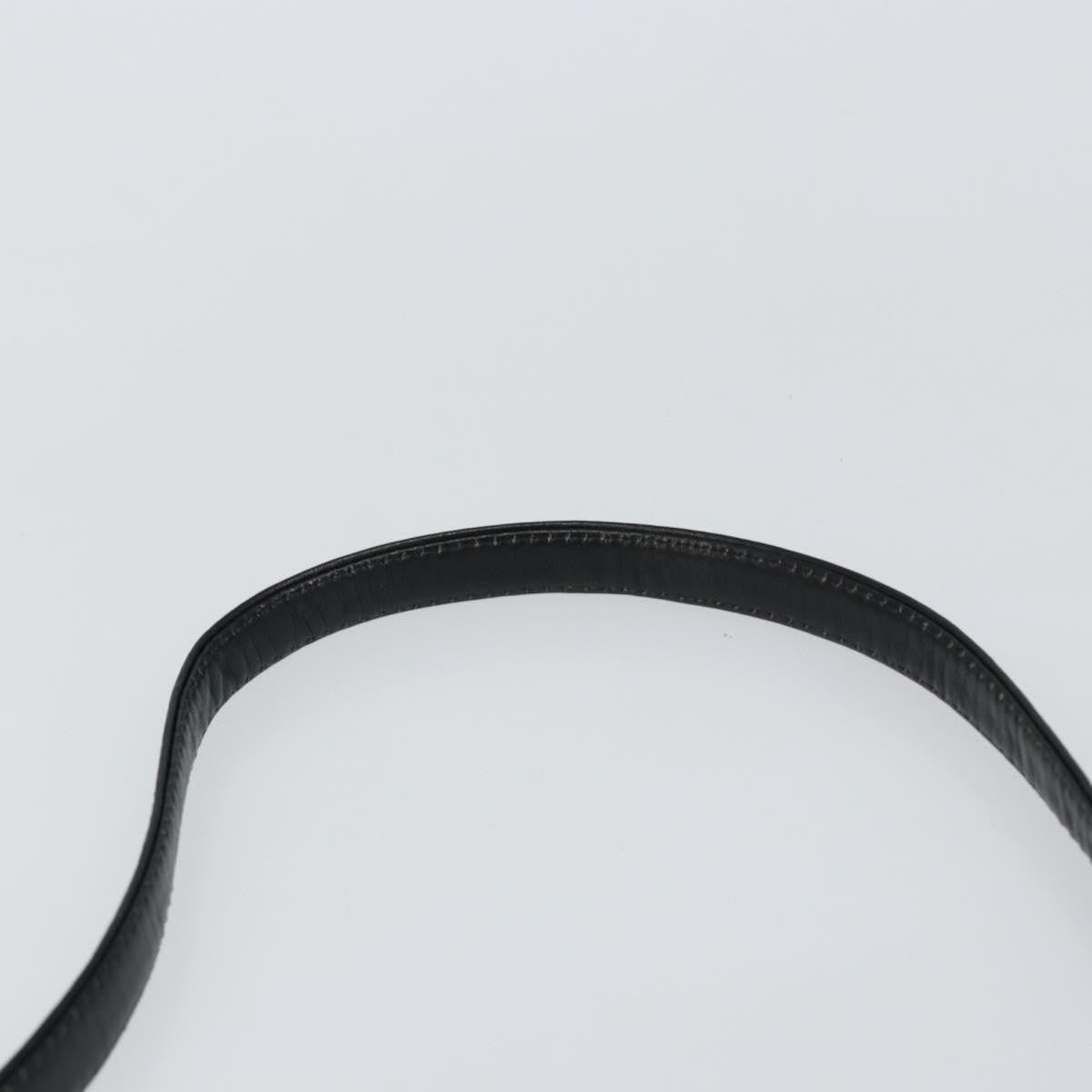 Christian Dior Vintage Trotter Shoulder Bag Canvas, NAVY, CANVAS, Shoulder bag